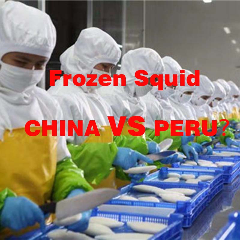 Importing squid in China vs Importing squid in Peru!
